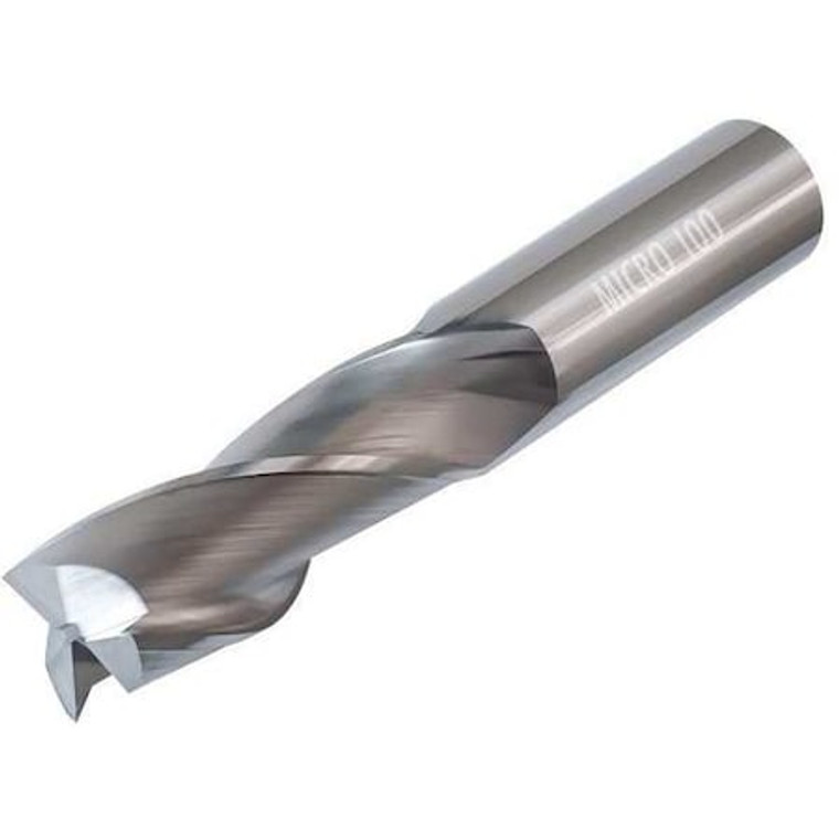 Carbide End Mill, Dia 12.0mm, Cut L 30mm - AEMM-120-3