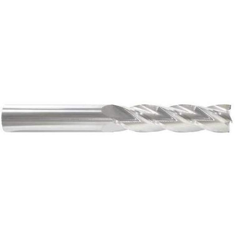 Carbide End Mill, 1/2In, 4FL, Single, 4In - 215-001060