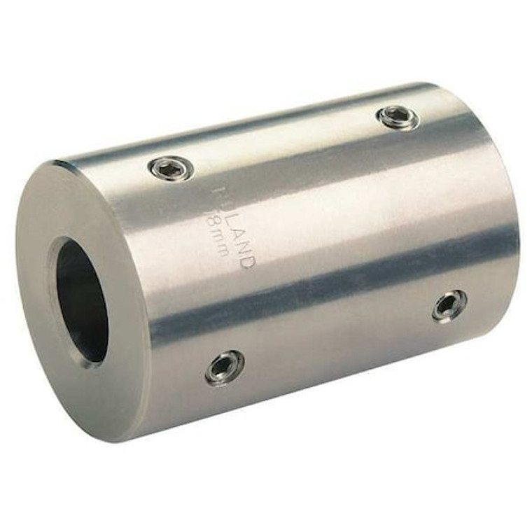 Rigid Shaft Coupling, Set Screw, 1-1/8in. - SCX-18-18-SS