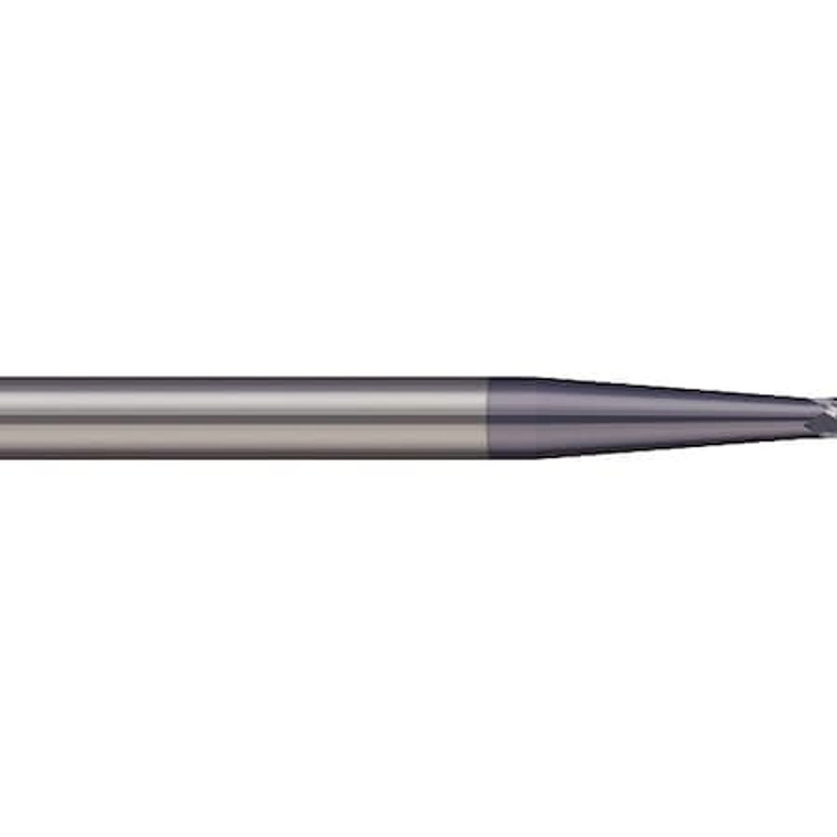 Carbide End Mill, Dia 1/2 In, Cut L 1 In - BEM-500-04X