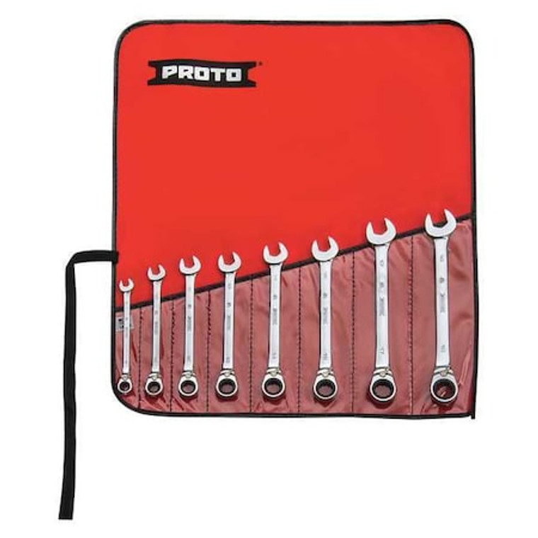 Ratcheting Wrench Set, Combination - JSCVMT-8S