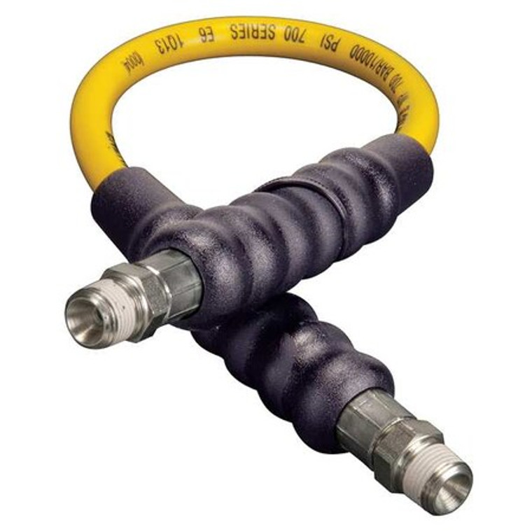 H7202, 2 ft., Thermo-plastic High Pressure Hydraulic Hose, .25 in. Internal Diameter - H7202