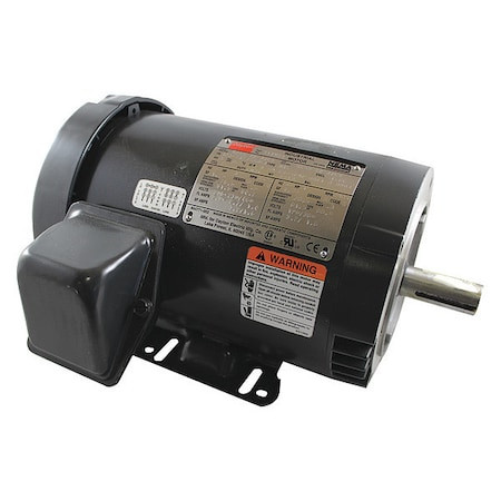 3-Phase General Purpose Motor, 1 HP, 143-5TC/56HCZ Frame, 230/460V AC Voltage, 3525 Nameplate RPM - 31TU31