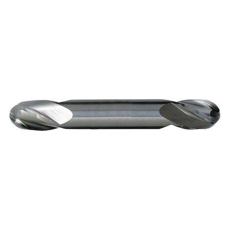 4-Flute Ball Nose GP End Mill Cleveland CEM-DE-4B Bright Carbide Square 4Flute 7/16"x1/2"x7/8"x4" - C60315