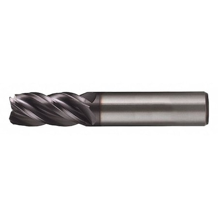 4-Flute Carbide HP VI CrnRad Single End Mill Cleveland CEM-V-4R-TA AP/MAX 3/4x3/4x2-1/4x5x0.06CR - C80081