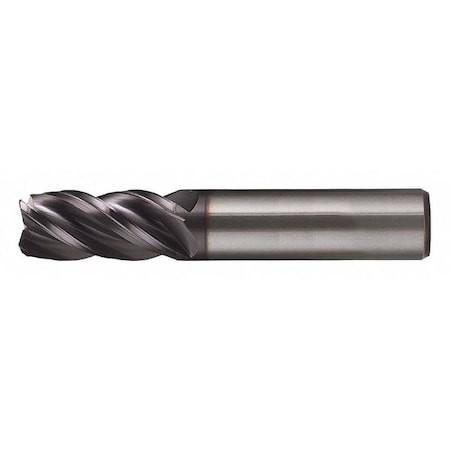 4-Flute Carbide HP VI Square Single End Mill Cleveland CEM-V-4R-TA AP/MAX 1"x1"x3"x6" - C80094