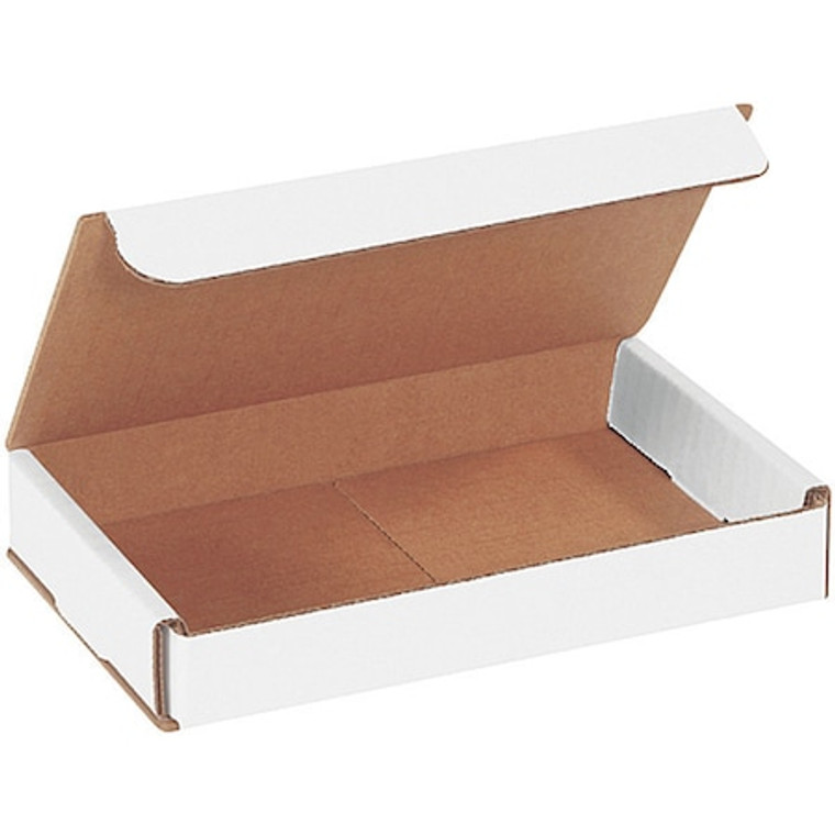 Corrugated Mailers, 7" x 5" x 1", White, 50/Bundle - M751