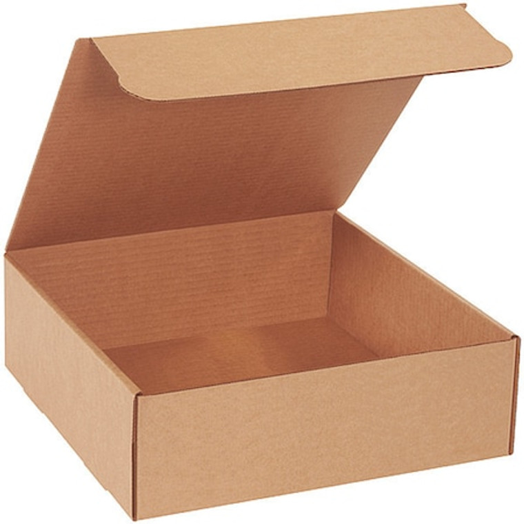 Literature Mailers, 10" x 10" x 3", Kraft, 50/Bundle - ML10103K
