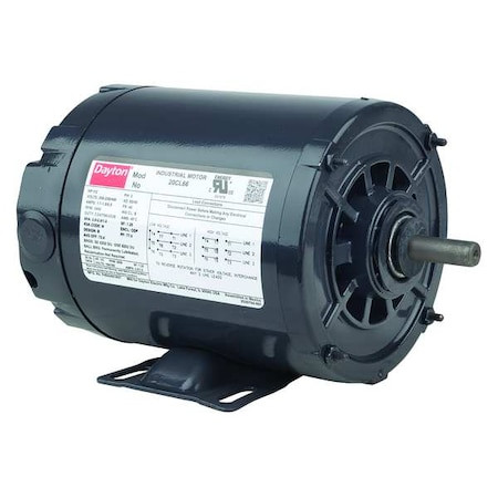 3-Phase General Purpose Motor, 1/3 HP, 48 Frame, 230/460V AC Voltage, 3,450 Nameplate RPM - 20CL65
