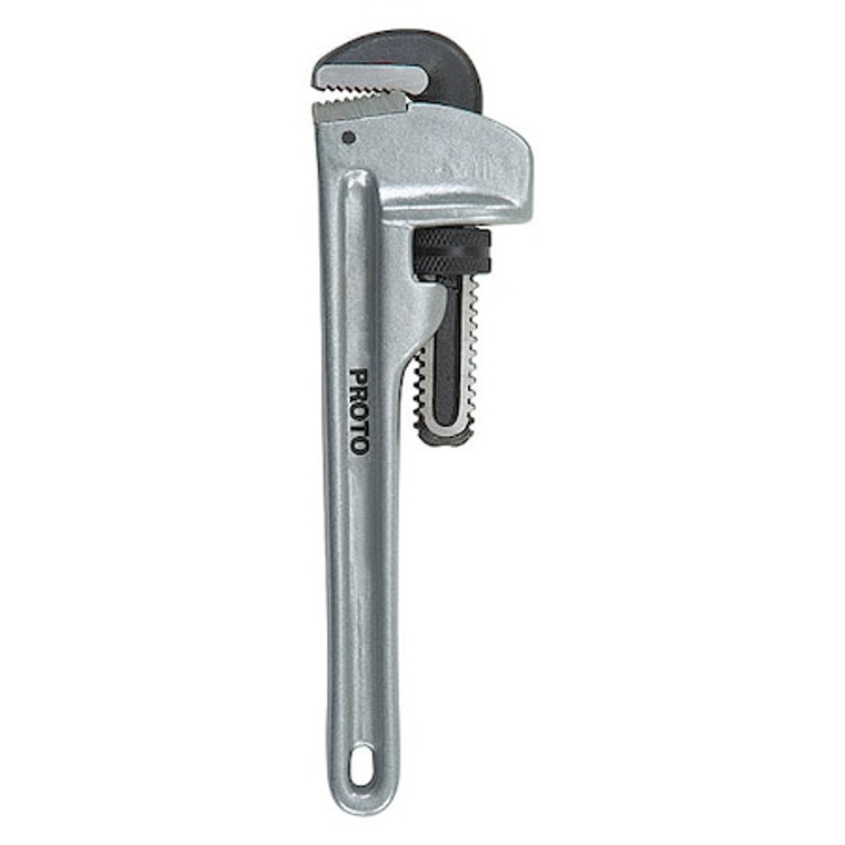 14 in L 2 in Cap. Aluminum Straight Pipe Wrench - J814A