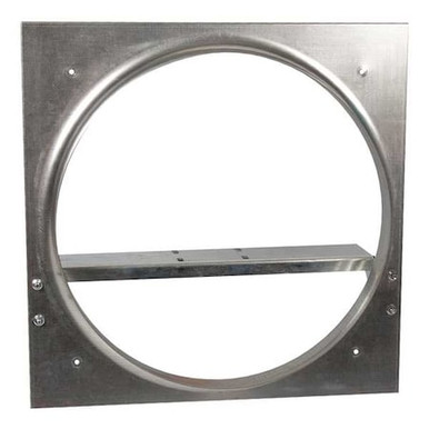 Exhaust Fan Venturi Frame, 22x22, Galv - 10E035