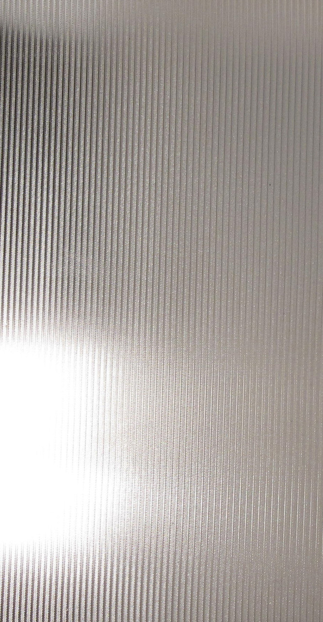 Window Film Ribbed Ribbed Glass DIY Static Cling Decorative Privacy Window Film