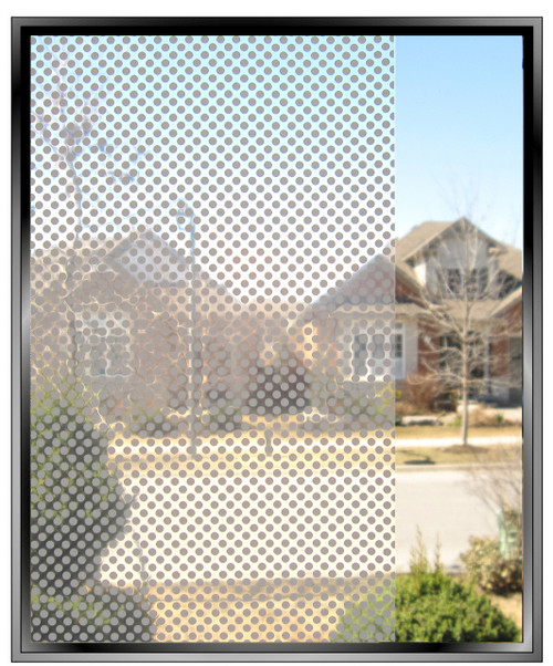 Geometric 1/8th Inch Dots - DIY Decorative Window Film