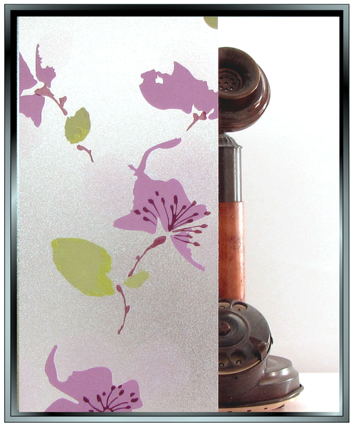 Watercolour - Static Cling Window Film 