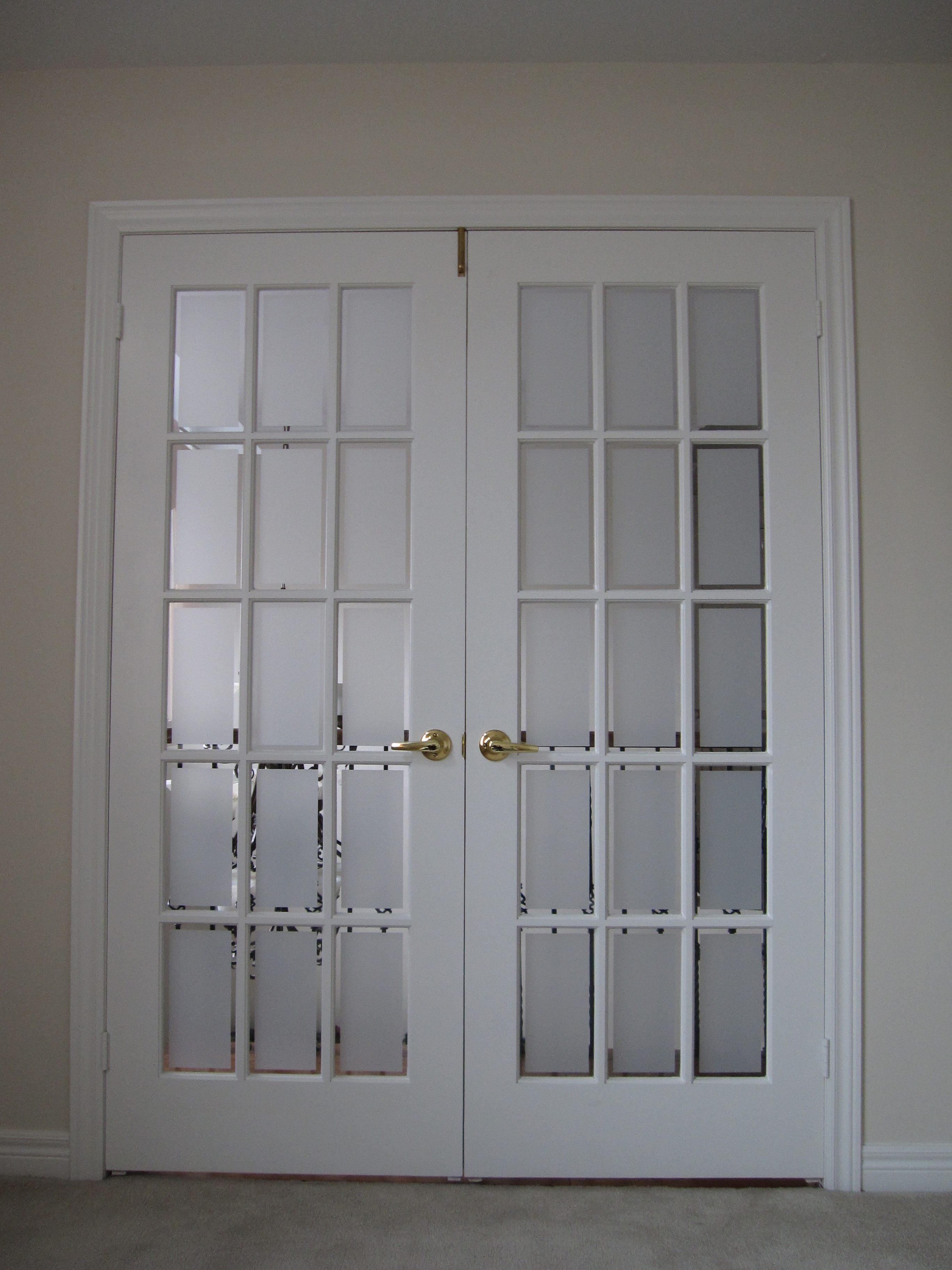 french doors privacy