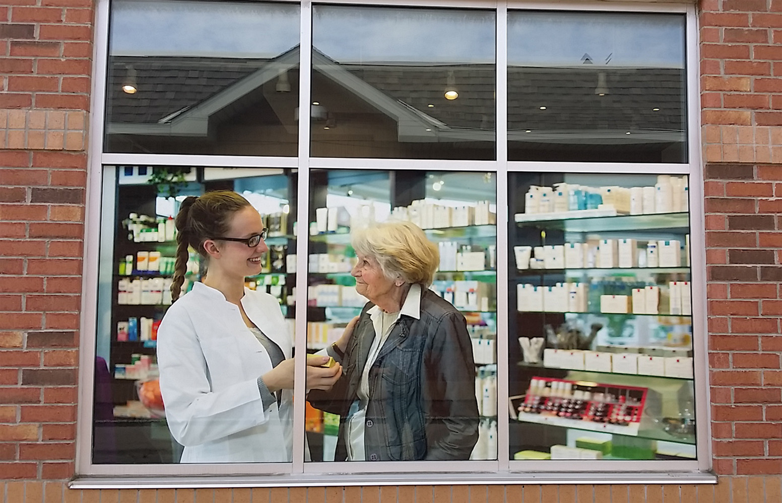 retail photo window sign