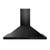 ZLINE 5-Piece Appliance Package - 30-Inch Legacy Dual Fuel Range, Wall Mount Range Hood, 36-Inch French Door Refrigerator, Dishwasher, and 30-Inch Microwave Drawer in Black Stainless Steel
