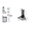 ZLINE 5-Piece Appliance Package - 30-Inch Legacy Dual Fuel Range, Wall Mount Range Hood, 36-Inch French Door Refrigerator, Dishwasher, and 30-Inch Microwave Drawer in Black Stainless Steel