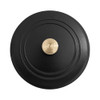 ZLINE 5-Piece Enameled Cast Iron Cookware Set in Black Matte (CWSETS-BLM-5)