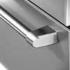 ZLINE 5-Piece Appliance Package - 48-Inch Classic Dual Fuel Range, Wall Mount Range Hood, 36-Inch French Door Refrigerator, Dishwasher, and 30-Inch Microwave Drawer in Stainless Steel