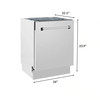 ZLINE 5-Piece Appliance Package - 30-Inch Paramount Gas Range, Wall Mount Range Hood, 36-Inch French Door Refrigerator, Dishwasher, and 24-Inch Microwave Drawer in Stainless Steel