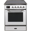 ILVE 30" Majestic II Series Freestanding Electric Single Oven Range with 4 Elements, Triple Glass Cool Door, Convection Oven, TFT Oven Control Display and Child Lock (UMI30NE3)