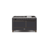ILVE Majestic II Series 60 Inch Dual Fuel Freestanding Range Gas/Propane (UM15FDQNS3)