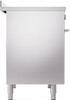 ILVE 40" Professional Plus II Series Freestanding Electric Double Oven Range with 5 Elements, Triple Glass Cool Door, Convection Oven, TFT Oven Control Display and Child Lock - UPDI406WMP