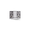 ILVE Professional Plus II 36-Inch Freestanding Dual Fuel Range with 6 Sealed Burner - UP36FWMP