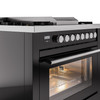 ILVE Professional Plus II 36-Inch Freestanding Dual Fuel Range with 6 Sealed Burner - UP36FWMP