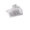 ILVE Professional Plus II 600 CFM Pro Style Wall Mount Ducted Range Hood in Stainless Steel - UAGQ30