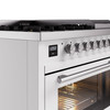 ILVE 48-Inch Professional Plus II Freestanding Dual Fuel Range with 8 Sealed Burner - UP48FWMP