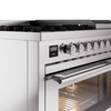 ILVE 48-Inch Professional Plus II Freestanding Dual Fuel Range with 8 Sealed Burner - UP48FWMP