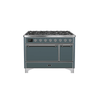 ILVE Majestic II 48" Solid Door Dual Fuel Range – Liquid Propane