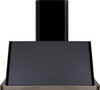 ILVE 30" Majestic Wall Mount Range Hood with 600 CFM Blower Anti-grease Filter 2 Warming Lights Filter Light Indicator Auto-off Function and 4 Fan Speeds (UAM76)
