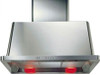 ILVE 30" Majestic Wall Mount Range Hood with 600 CFM Blower Anti-grease Filter 2 Warming Lights Filter Light Indicator Auto-off Function and 4 Fan Speeds (UAM76)