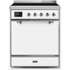 ILVE 30" Majestic II Series Induction Range with 4 Elements 2.3 cu. ft. Total Oven Capacity TFT Oven Control Display (UMI30QNE3)