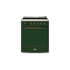ILVE 30" Majestic II Series Induction Range with 4 Elements 2.3 cu. ft. Total Oven Capacity TFT Oven Control Display (UMI30QNE3)