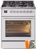 ILVE Professional Plus II 30-Inch Freestanding Dual Fuel Range with 5 Sealed Burner - UP30WMP