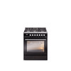 ILVE Professional Plus II 30-Inch Freestanding Dual Fuel Range with 5 Sealed Burner - UP30WMP