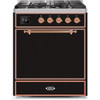 ILVE - Majestic II Series - 30 Inch Dual Fuel Freestanding Range Gas/Propane (UM30DQNE3)