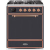 ILVE - Majestic II Series - 30 Inch Dual Fuel Freestanding Range Gas/Propane (UM30DQNE3)