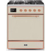 ILVE - Majestic II Series - 30 Inch Dual Fuel Freestanding Range Gas/Propane (UM30DQNE3)