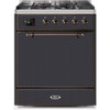 ILVE - Majestic II Series - 30 Inch Dual Fuel Freestanding Range Gas/Propane (UM30DQNE3)