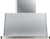ILVE 36" Majestic Wall Mount Range Hood with 600 CFM Blower Anti-grease Filter 2 Warming Lights Filter Light Indicator Auto-off Function and 4 Fan Speeds (UAM90)