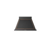 ILVE 40" Nostalgie style Wall-Mounted Extractor Range hood in Steel or painted steel with frames - UANB40