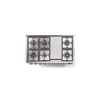 ILVE 48" Panoramagic Series Freestanding Double Oven Dual Fuel Range with 8 Sealed Burners and Griddle - UPM12FDS3