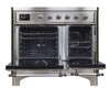 ILVE 40 Inch Majestic II Series Freestanding Electric Double Oven Range