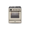 ILVE 30" Majestic II Series Gas Burner and Electric Oven Range with 5 Sealed Burners (UM30DNE3)