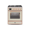 ILVE 30" Majestic II Series Gas Burner and Electric Oven Range with 5 Sealed Burners (UM30DNE3)